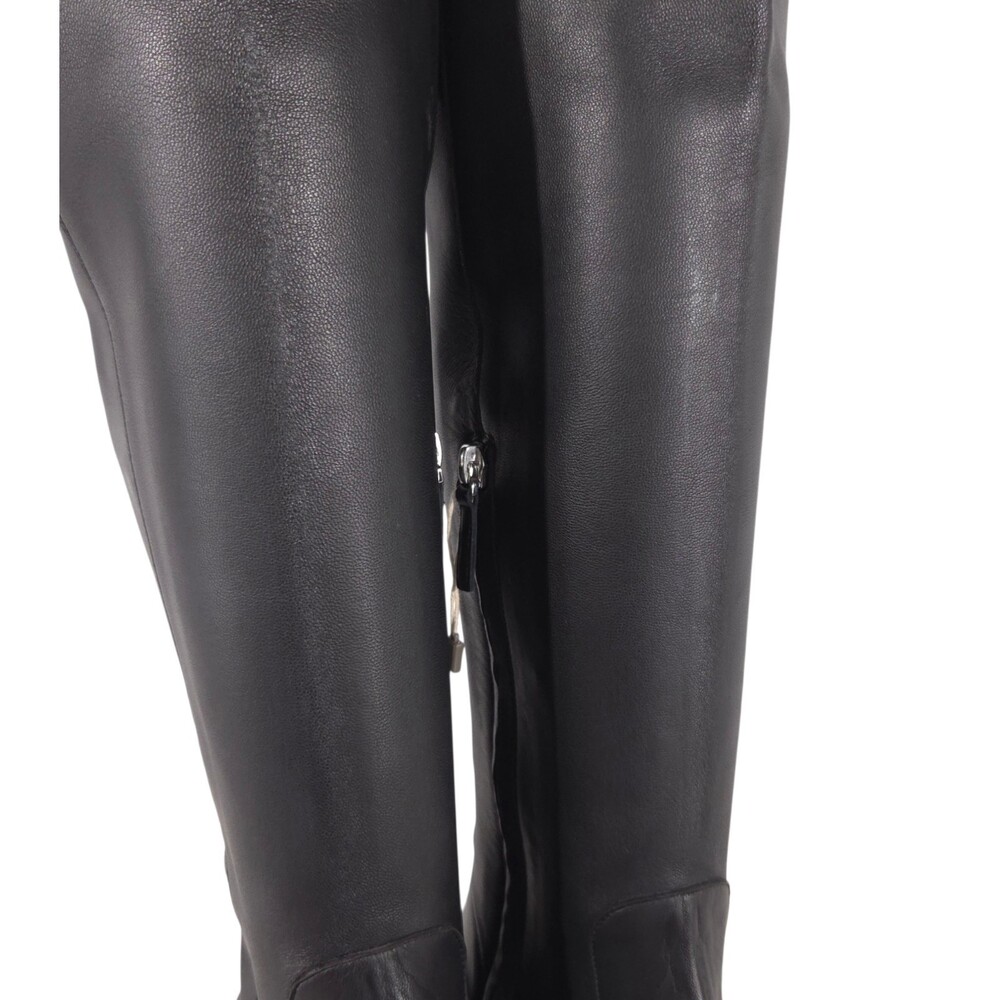 Gabriela Hearst Over the Knee Boots US 11 EU 42 Womens Black Leather $1550 - Picture 11 of 15